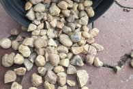 Kamień ogrodowy „BURSZTYN”