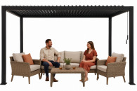 Pergola OGRODOWA 3x4m regulowany dach lamelowy