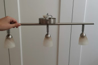 Żyrandol sufitowy lampa z ruchomymi kloszami