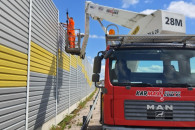 Usługi podnośnikiem koszowym Zduńska Wola