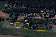 działka budowlana z prądem 951m2